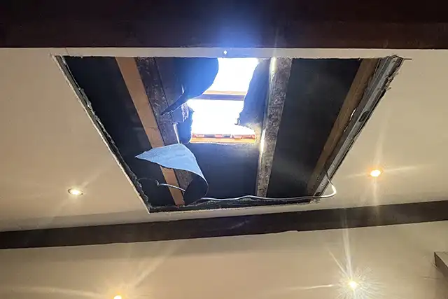Installation d'un Velux